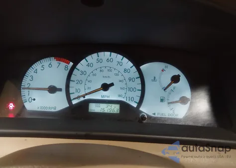 2004 Toyota Corolla Le из США, поврежденный, VIN 2T1BR32E14C262727